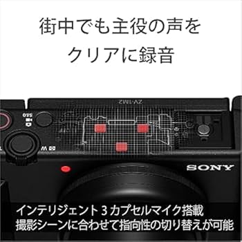 Amazon | SONY(ソニー) コンパクトデジタルカメラ VLOGCAM Vlog用