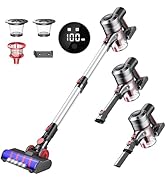 Amazon | 掃除機 コードレス 【45000pa強力吸引＆75分連続稼働＆壁掛け