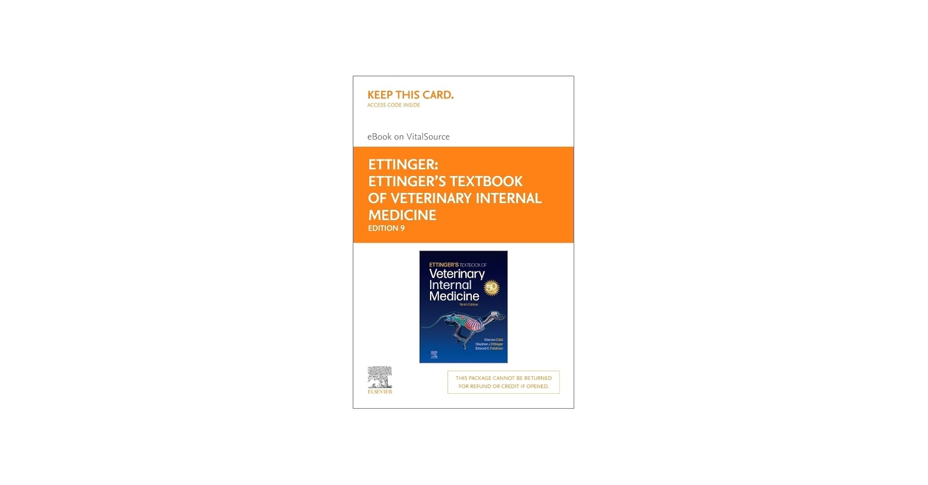 Ettinger's Textbook of Veterinary Internal Medicine - Elsevier