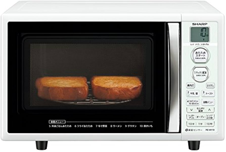 Amazon | SHARPシャープ オーブンレンジ RE-MY19-W 電子レンジ さっ