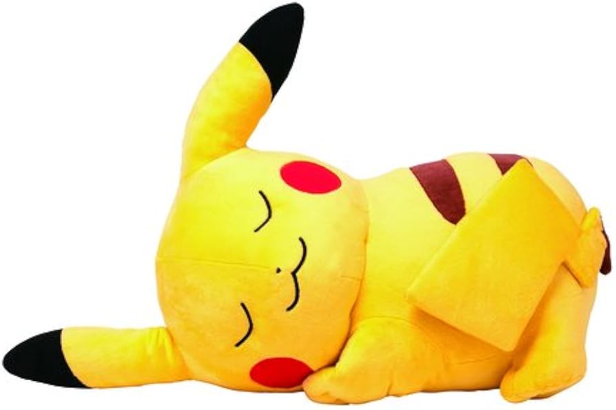 Amazon.co.jp: 超ビッグサイズぬいぐるみ 60cm おねむりピカチュウ