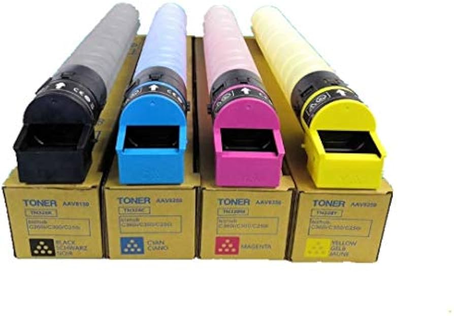 Amazon.co.jp: 4パック TN328 トナーカートリッジ TN328K TN328C