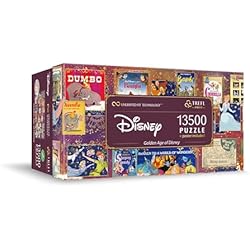 Amazon.com: Trefl Disney 9000 & 13500 Piece Puzzle Bundle - Jigsaw