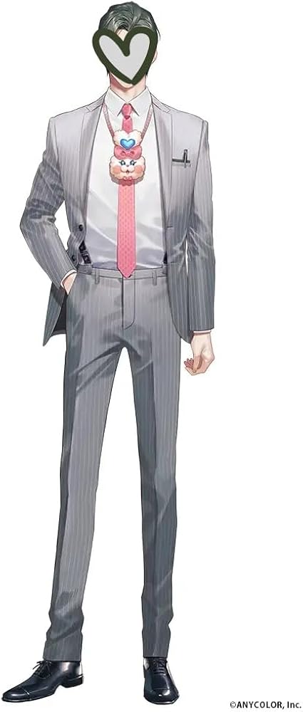 Amazon.co.jp: [ACQ] Z Vtuber 五木左京 主播 コスプレ衣装（ウィッグ