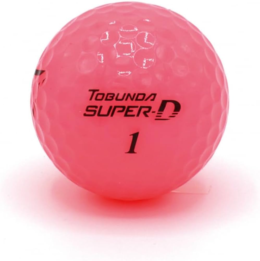 Amazon | トブンダ スーパーD ゴルフボール 非公認 高反発 飛ぶ ゴルフ