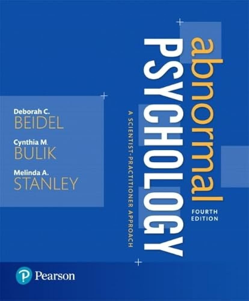 Amazon.com: Abnormal Psychology: A Scientist-Practitioner Approach