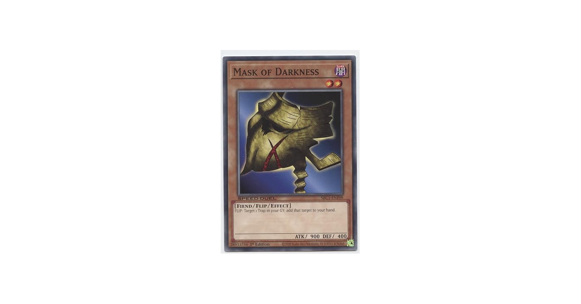 Amazon.com: Mask of Darkness - SBC1-ENF09 - Common - 1st Edition