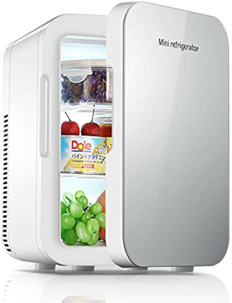 Amazon | 冷温庫 ミニ冷蔵庫 小型冷蔵庫 8L 保冷 1ドア 2システム