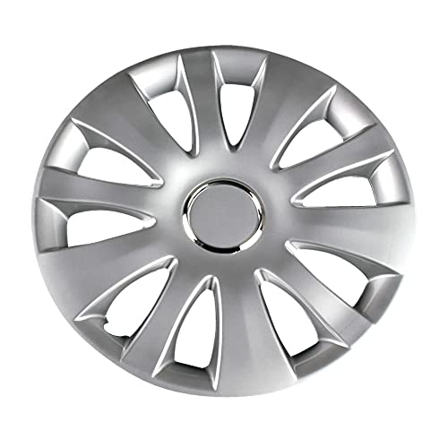 Amazon | ホイールカバー 15インチ 4枚 日産互換品 ティーダ (シルバー