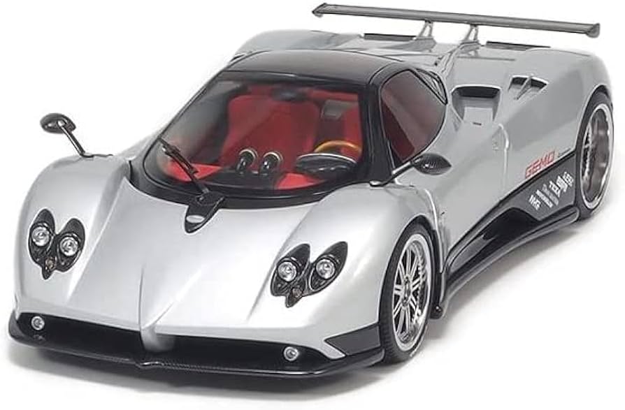 Amazon | 【Almost Real】Pagani Zonda F - 2005 - Grigio Mercurio 1