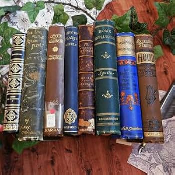 Amazon.co.jp: +:。.。1887年 背表紙が素敵なドイツの古書