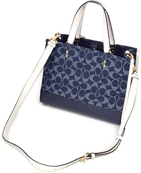 Amazon.co.jp: [COACH] コーチ バッグ ジャガード ぺブルレザー