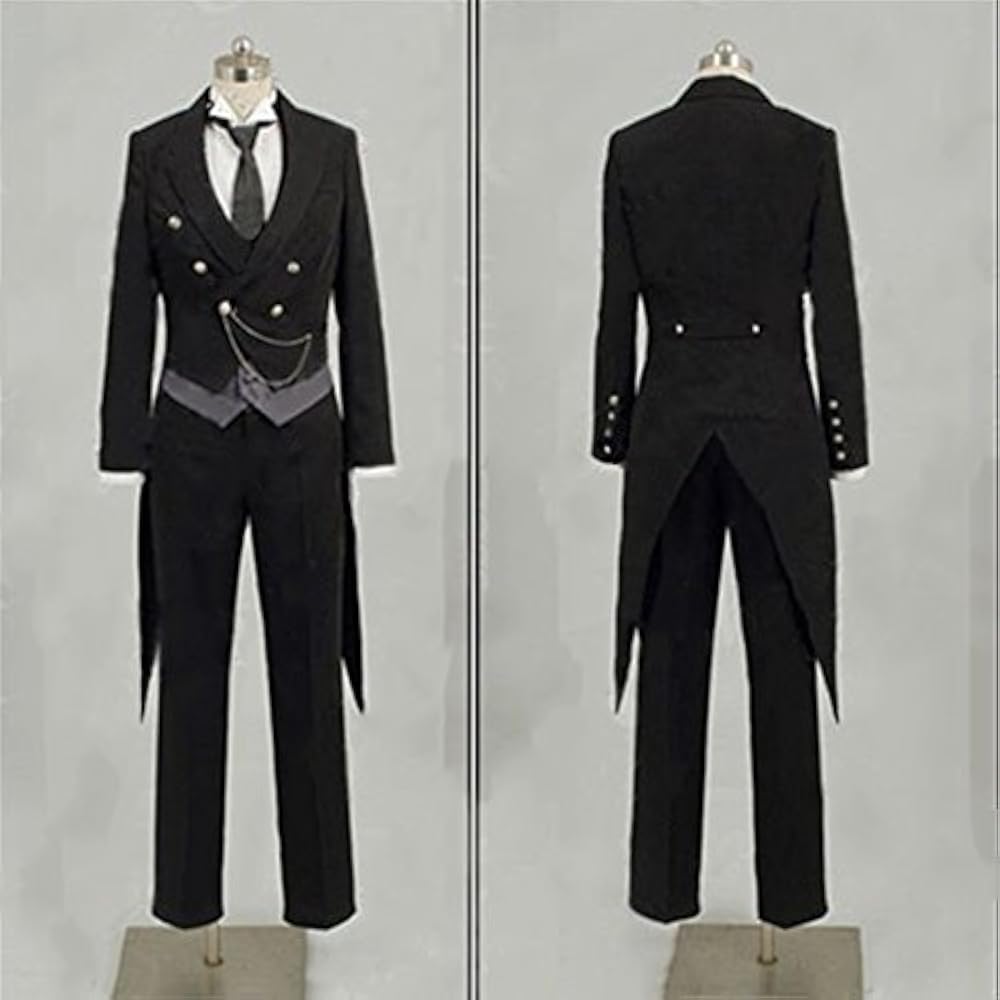 Amazon.co.jp: 黒執事2黒執事セバスチャンミカエリス燕尾服風コスプレ