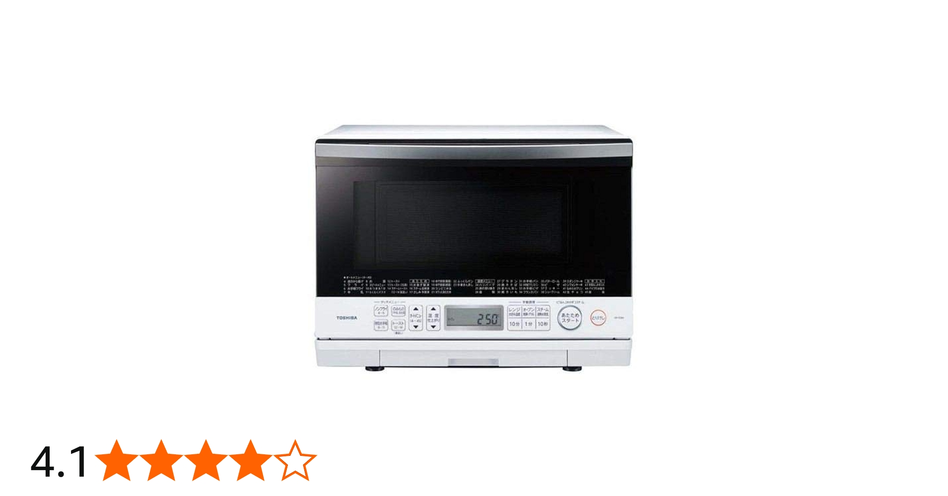 Amazon | ER-TD80-W 東芝 過熱水蒸気オーブンレンジ 26L 石窯オーブン