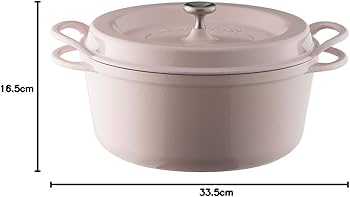 Amazon｜バーミキュラ 鋳物ホーロー鍋 26cm パールピンク 無水調理