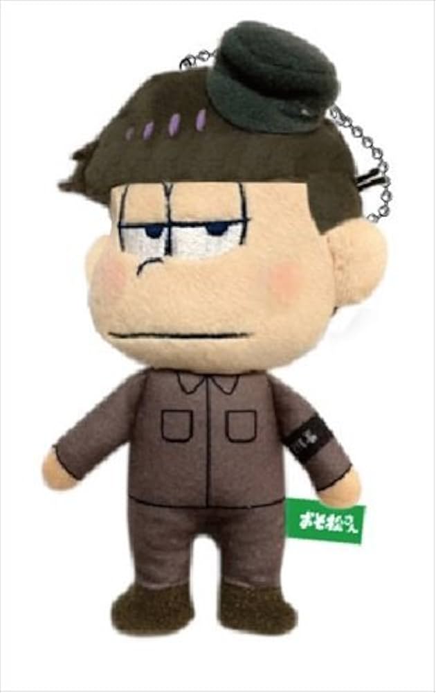 Amazon.co.jp: おそ松さん (全身) 一松 ぬいぐるみバッジ : おもちゃ