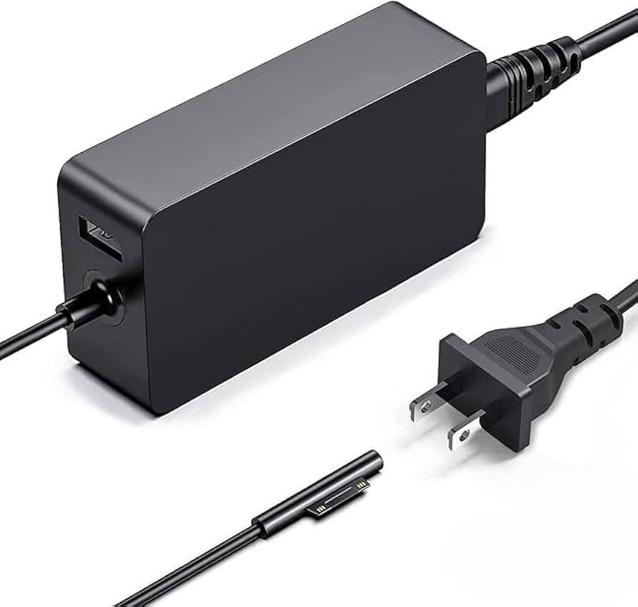 Amazon.co.jp: HUNDA Surface 充電器 65W Surface laptop充電器