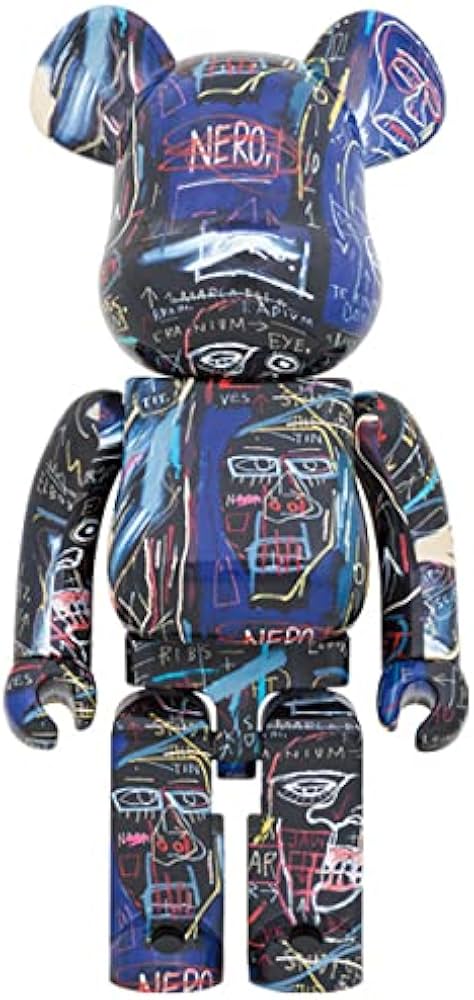 Amazon.co.jp: BE@RBRICK JEAN-MICHEL BASQUIAT #7 1000% ベアブリック