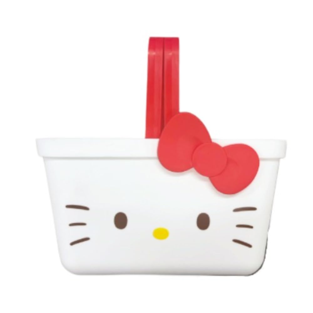 Amazon｜畑山商事 ミニバスケット ハローキティ ホワイト H13×W24