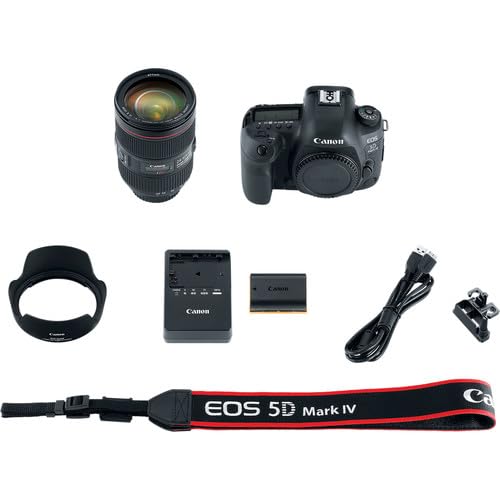 Amazon.com : Canon EOS 5D Mark IV DSLR Camera with 24-105mm & 75