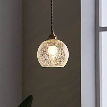 Amazon.co.jp : Kiven 3個パック クラックガラス 真鍮ソケット