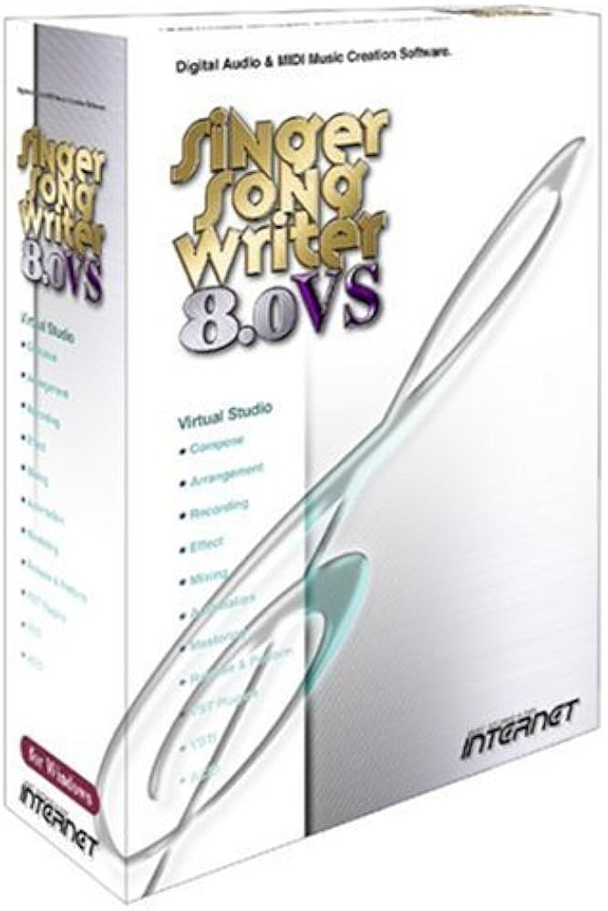 Amazon.co.jp: Singer Song Writer 8.0 VS for Windows : 楽器・音響機器