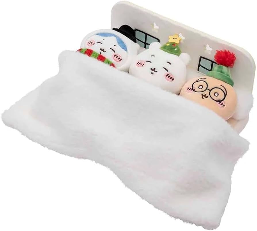 Amazon.co.jp: ちいかわ ハッピーホリデーなおやすみベッドと繋がる
