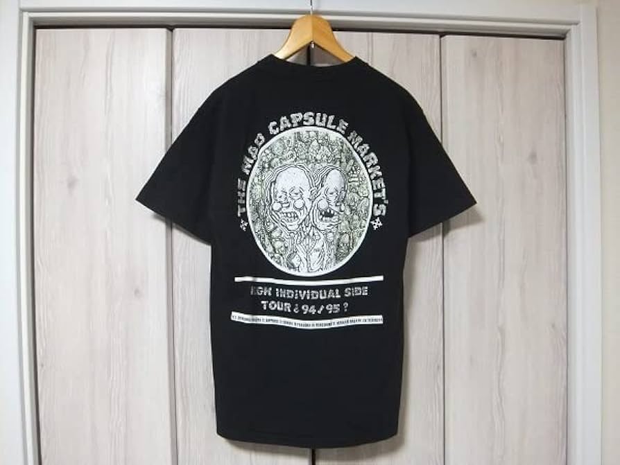 Amazon.co.jp: THE MAD CAPSULE MARKETS 94/95ツアー 半袖Tシャツ L 黒