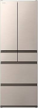 Amazon.co.jp: 日立 冷蔵庫 幅65cm 540L ライトゴールド R-HWC54T N 6