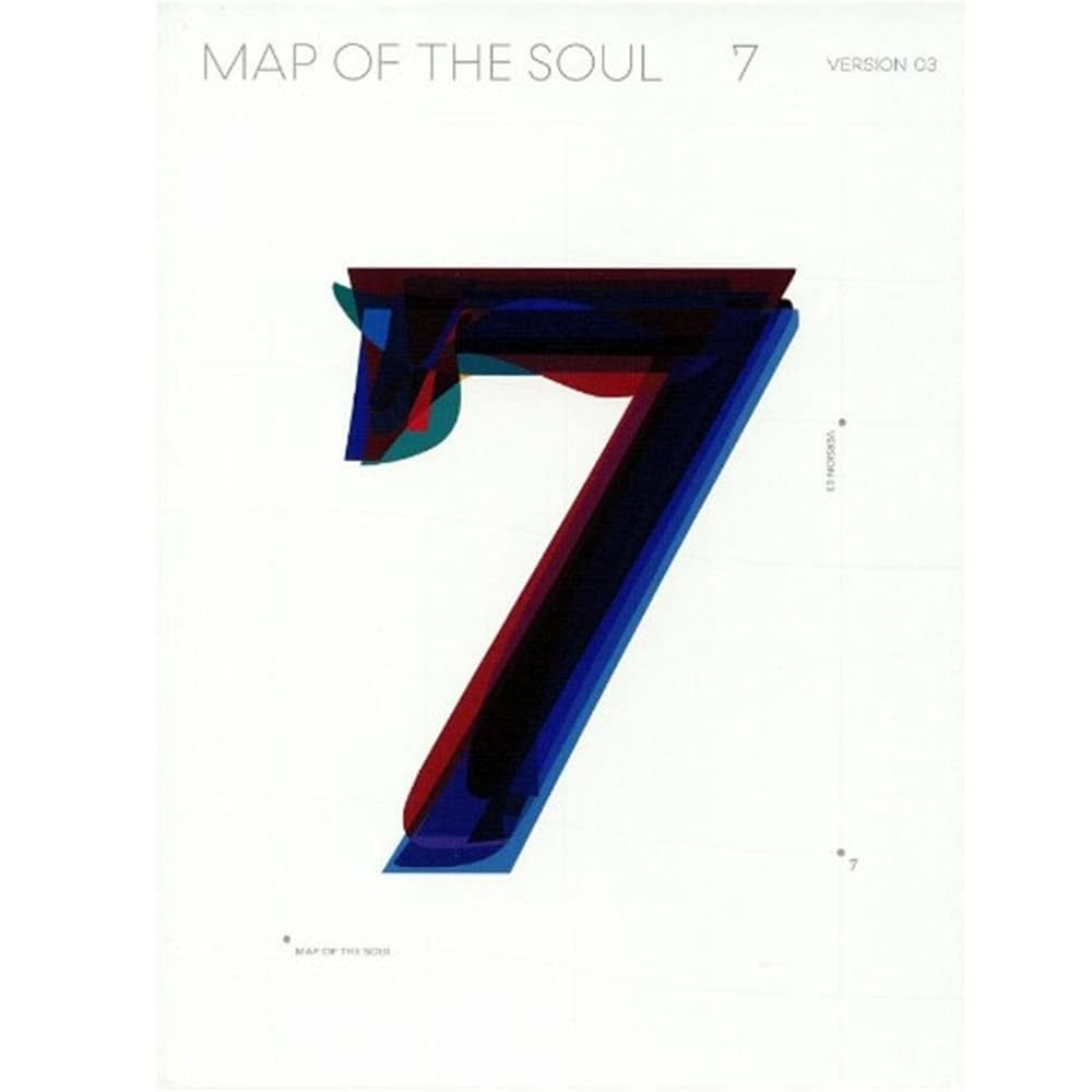 K-POP BTS - MAP of The Soul : 7, Version 3 Cover incl. Album