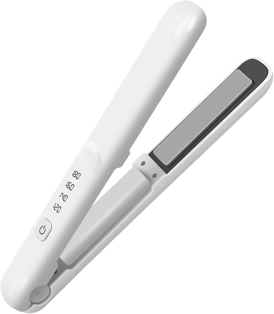 Amazon | コードレス ヘアアイロン 3000mAh USB充電式 ストレート