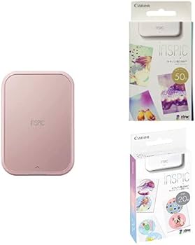 Amazon.co.jp: 【3点セット】Canon スマホ専用ミニフォトプリンター