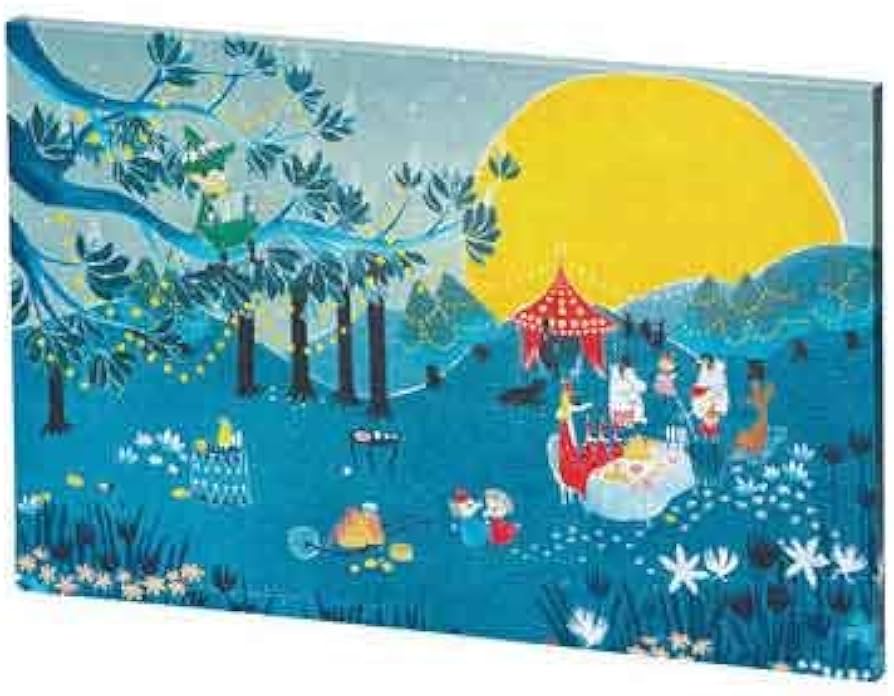 Amazon.co.jp: やのまん(Yanoman)1126ピース ジグソーパズル MOOMIN 月