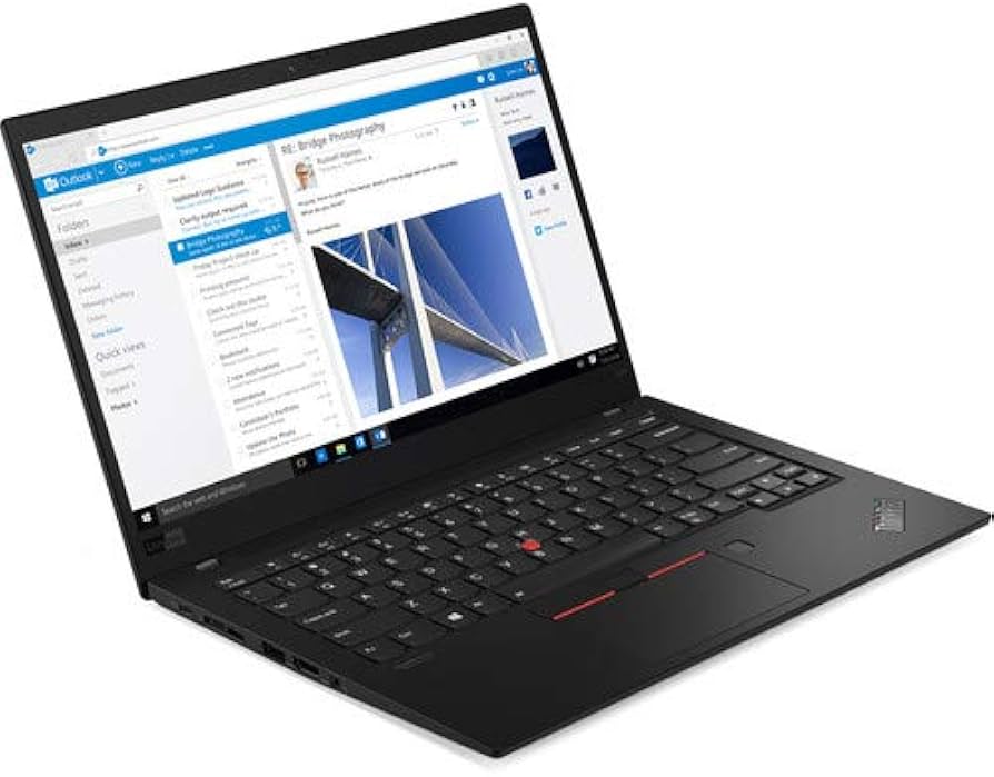 Amazon.com: Lenovo Latest ThinkPad X1 Carbon 7th Gen Laptop Black