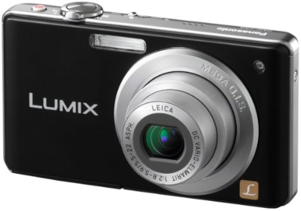 Panasonic Lumix FS6 Digital Camera - Black (8.1MP, 4x Optical Zoom