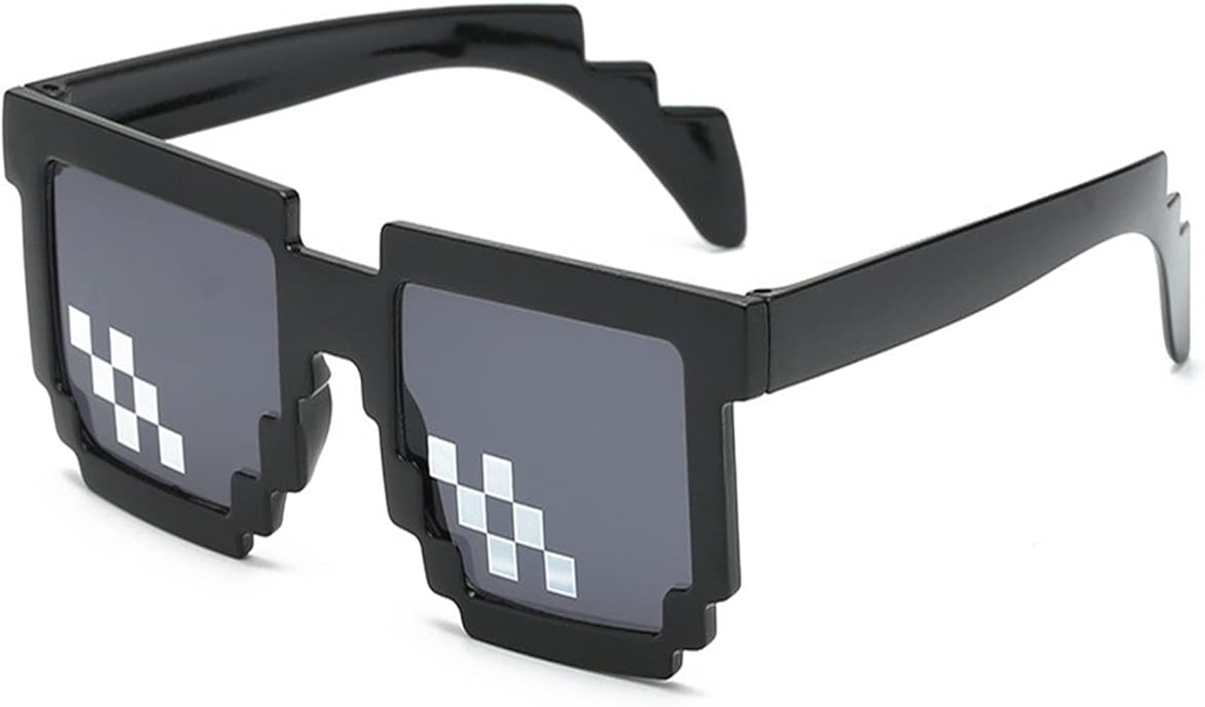 Amazon.co.jp: [YFFSFDC] サングラス モザイクメガネ 面白メガネ