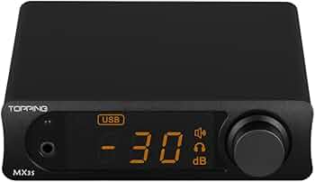 Amazon.co.jp: TOPPING トッピング MX3s クラスD パワーアンプ DAC