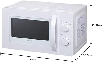 Amazon | MAXZEN 電子レンジ 17L ターンテーブル レンジ 西日本専用