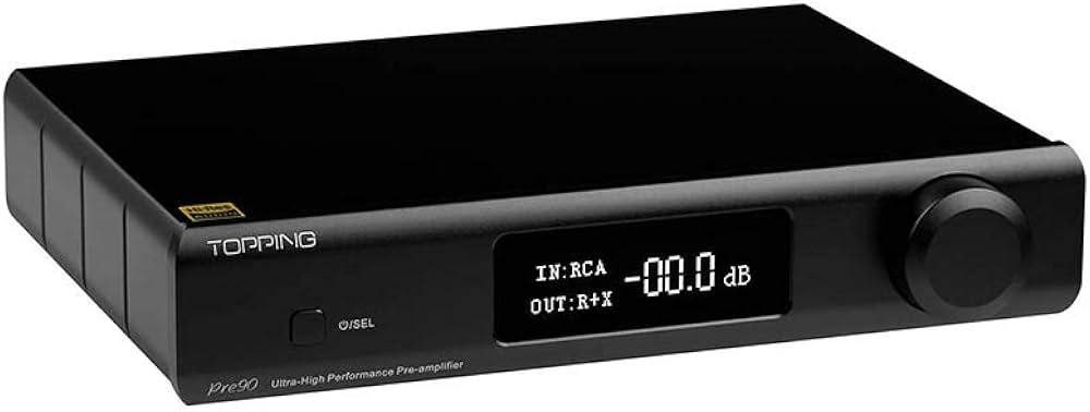Amazon.com: Topping PRE90 Preamplifier Preamp Amplifier Pre-amp