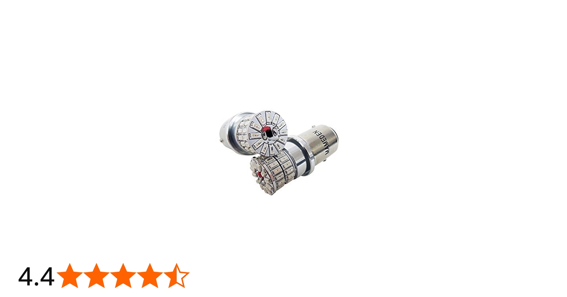 Amazon | まめ電(MAMEDEN) バイク用 S25 ダブル LED MIRA-SMD アンバー