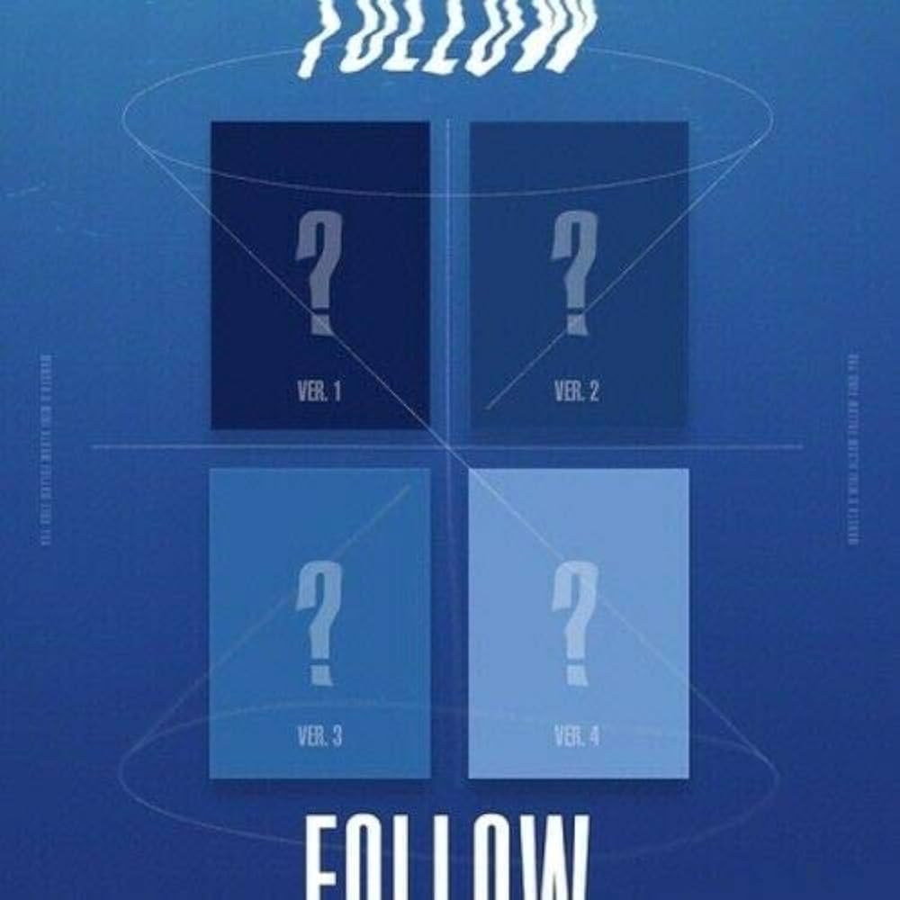 Amazon.com: Monsta X 'Follow-Find You' 7th Mini Album Random Ver
