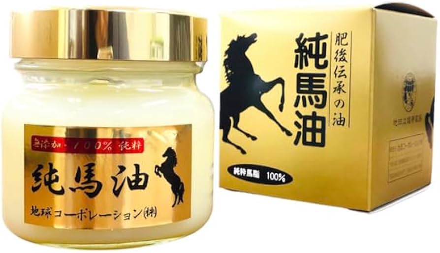 Amazon | 純粋 馬油 225ml 無添加 無香料 馬油クリーム 高保湿 大容量