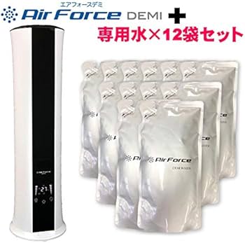 Amazon.co.jp: エアフォースデミ+専用水（250ml）×12袋 セット ドライ