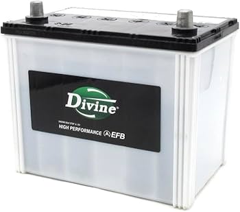 Amazon.co.jp: DIVINEカーバッテリー EFB 95D23L Q85L アイドリング