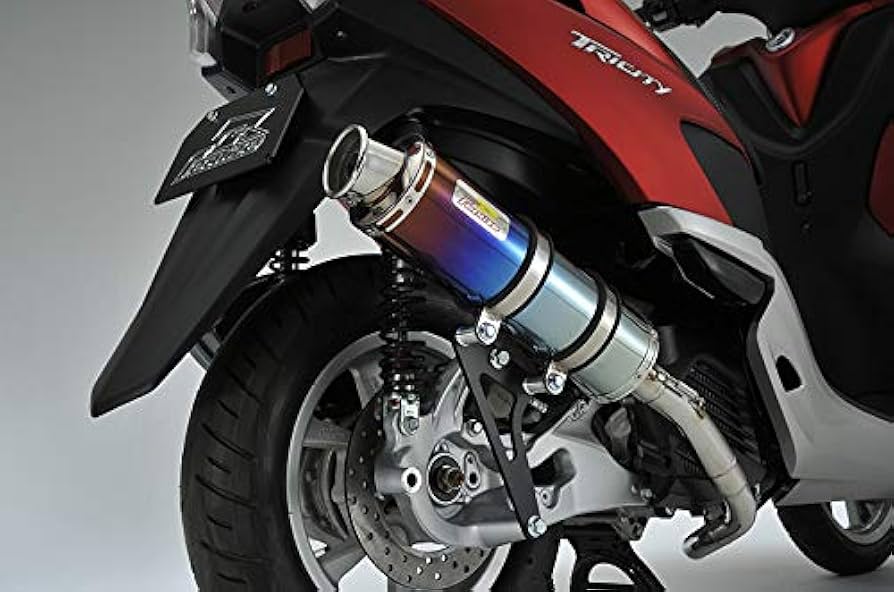 Amazon | Realize トリシティ125 マフラー EBJ-SE82J 22Racing Ti