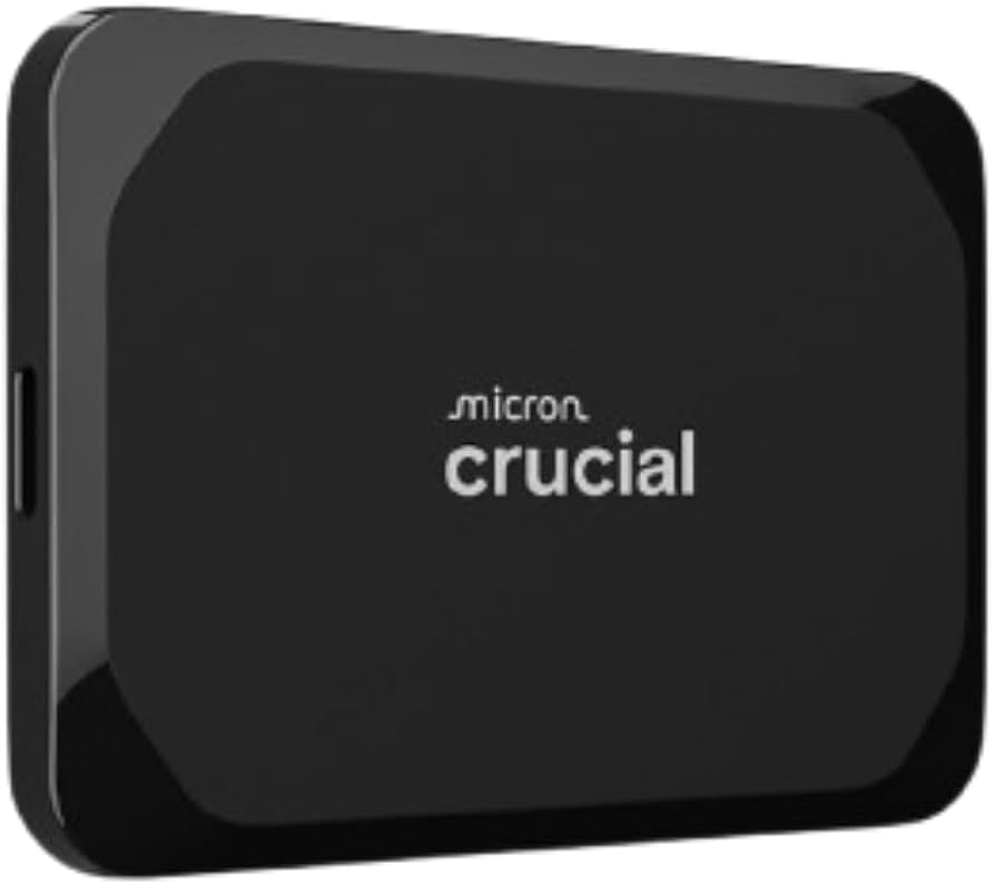 Amazon.com: Crucial X9 1TB Portable SSD, Up to 1050MB/s, USB 3.2