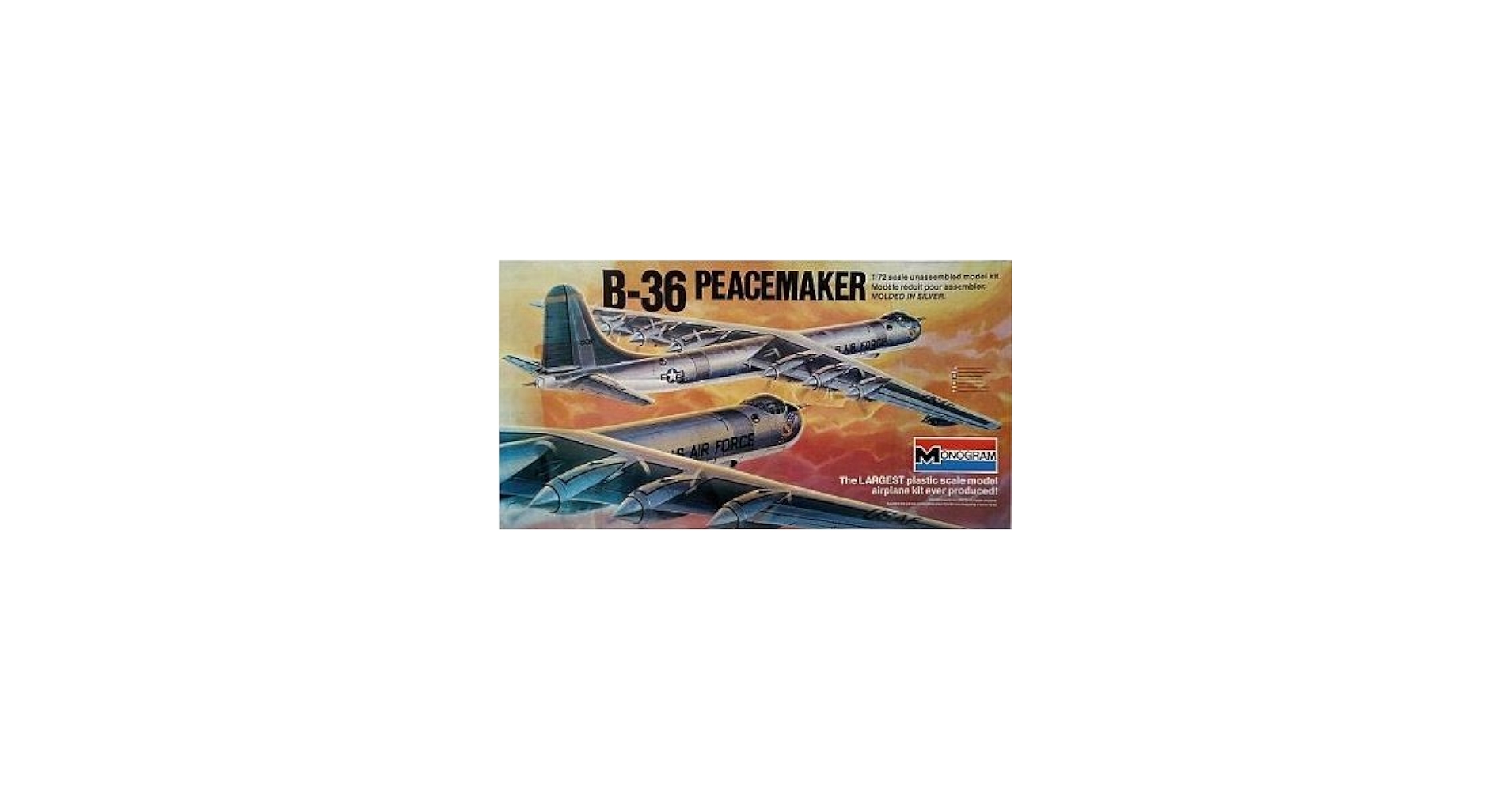 Amazon.co.jp: 1/72 B-36 ピースメーカー PEACEMAKER : おもちゃ