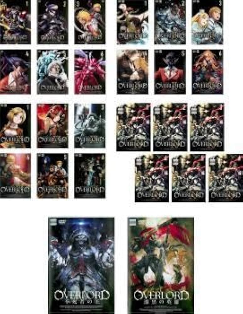 Amazon.co.jp: オーバーロード 全26枚 I 全6巻、II 全6巻、III 全6巻