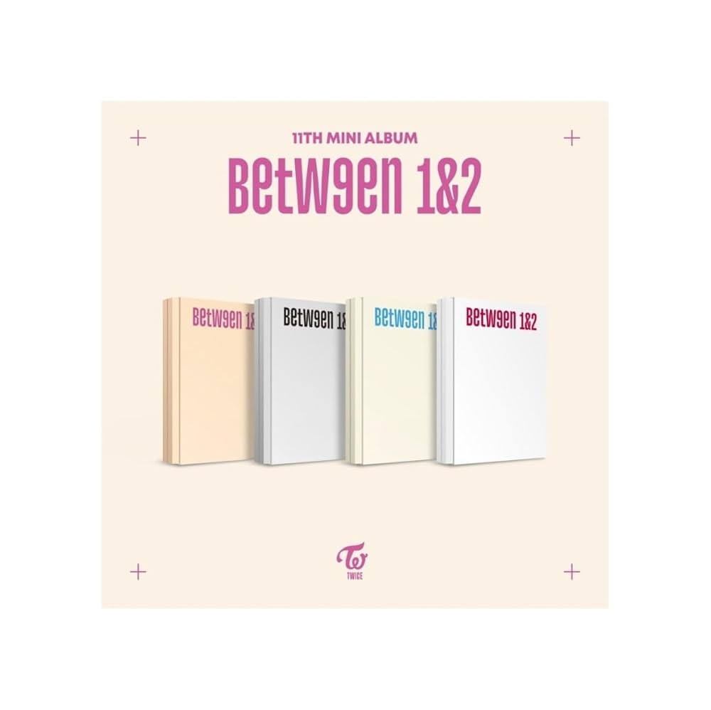 TWICE - TWICE - BETWEEN 1&2 11th Mini Album ( CRYPTOGRAPHY Version