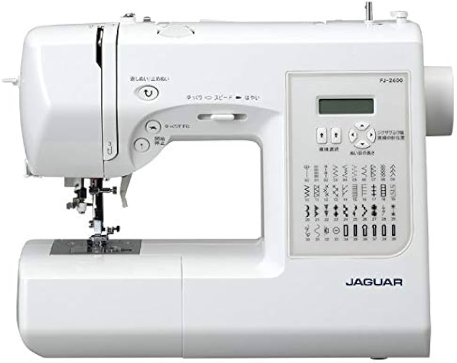 Amazon | ジャガー コンピューターミシン FJ-2600 | Craft Heart Tokai